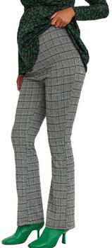 MAMALICIOUS geruite flared zwangerschapslegging MLNOELLI grijs zwart - Foto 2