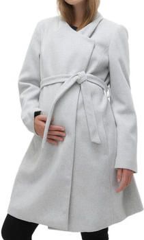 Mamalicious jas MLROX van gerecycled polyester lichtgrijs XL - Foto 2