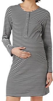 Mamalicious Zwangerschapsjurk met streepmotief model 'HOLLY'