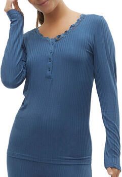 Mamalicious Zwangerschapspyjama met kant model 'LOTUS LIA'