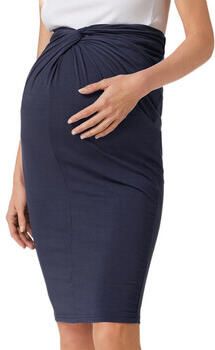Mamalicious Zwangerschapsrok in midilengte en knoopdetail model 'MLMACY' - Foto 2