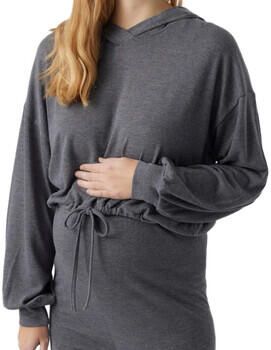 Mamalicious Zwangerschapssweatshirt met capuchon model 'CASSIE' - Foto 2