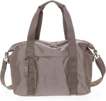 Mandarina Duck Beige Technische Stoffen Tas met Verstelbare Band en Interne Zak Beige Dames - Foto 2