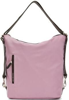 Mandarina Duck Omkeerbare Nylon Schoudertas met Eco-leer Details Pink Dames - Foto 4