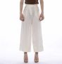 Manila Grace Pants Wit Dames - Thumbnail 1