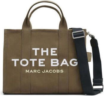 Marc Jacobs Groene Canvas Kleine Reiziger Tote Tas Green Dames