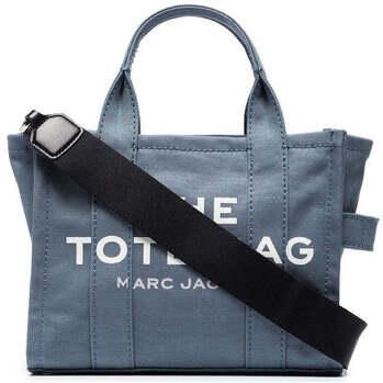 Marc Jacobs Blauwe Schaduw Canvas Kleine Tote Handtas Blue Dames - Foto 1