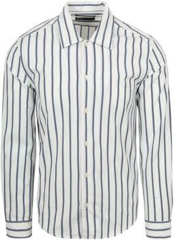 Marc O'Polo Overhemd Lange Mouw Overhemd Streep Blauw