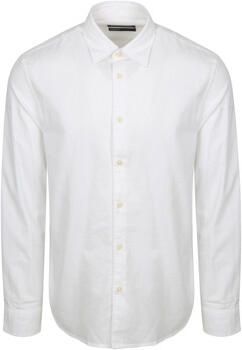 Marc O'Polo Overhemd Lange Mouw Overhemd Wit