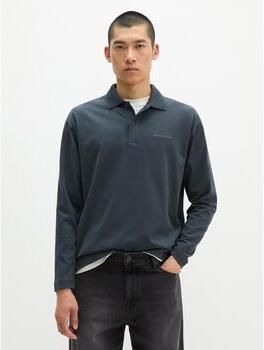 Marc O'Polo Shirt Lange Mouw Longsleeve Heavy Poloshirt Peppercorn Grey - Foto 7