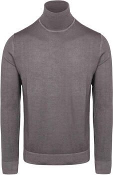 Marc O'Polo Sweater Coltrui Merinwol Grijs