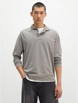 Marc O'Polo Sweater Longsleeve Heavy Poloshirt Graphite Dust - Foto 9