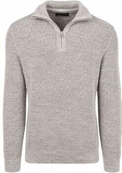 Marc O'Polo Sweater Pullover Half Zip Light Beige