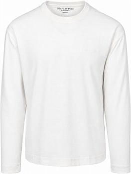Marc O'Polo T-shirt Heavy Longsleeve T-Shirt Silky White