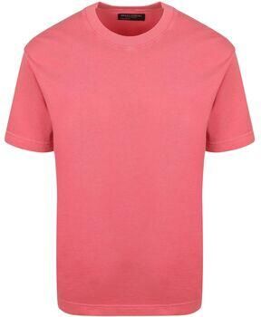 Marc O'Polo T-shirt Heavy T-Shirt Roze