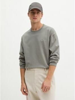 Marc O'Polo T-shirt Longsleeve Heavy T-Shirt Graphite Dust