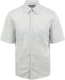 Marc O'Polo Overhemd Lange Mouw Overhemd Short Sleeves Print Wit - Thumbnail 1