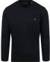 Marc O'Polo Marc &O&amp;amp;amp;amp;#39;Polo; Long Sleeve T-Shirt Navy Blauw Heren - Thumbnail 2