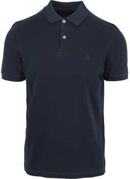 Marc O'Polo T-shirt Poloshirt Donkerblauw