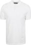 Marc O'Polo Short sleeve polo shirt in piqué fabric Wit Heren - Thumbnail 2