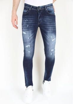 Mario Morato Skinny Jeans Strakke Spijkerbroek Gaten MM