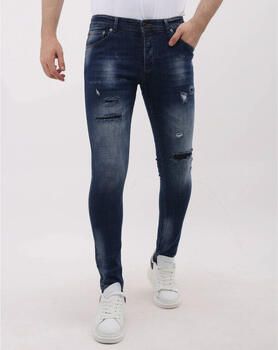 Mario Morato Skinny Jeans Strakke Spijkerbroek Jeans Scheuren