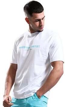 Marshall Artist T-shirt Korte Mouw Thermo T-Shirt White Mint