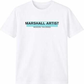 Marshall Artist T-shirt Seafield Logo T-Shirt White