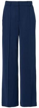 Mart Visser straight high waist pantalon donkerblauw - Foto 2