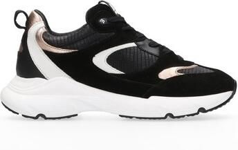 Maruti Broek Rhode Suede 66.1819.01 Black Gold White 3217