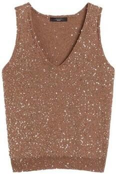 Weekend Max Mara Gebreide top met V-hals model 'ACAICI'