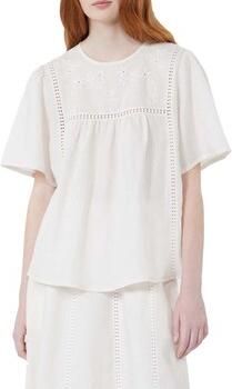 Weekend Max Mara Loose fit T-shirt van puur linnen model 'BACINO' - Foto 3