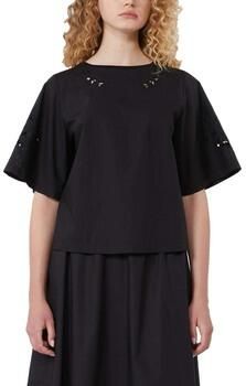 Weekend Max Mara regular fit T-shirt van zuivere katoen model 'TARGA' - Foto 3