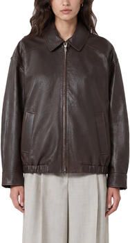 Max Mara Leren Jas WKDCOSE