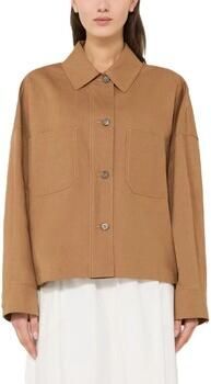 Weekend Max Mara Relaxed fit overshirt van katoen-linnenmix model 'VETTURA' - Foto 3
