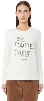 Weekend Max Mara Regular fit shirt met lange mouwen van katoenmix model 'RENOIR'