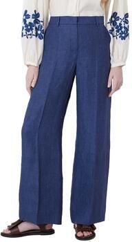 Weekend Max Mara regular fit straight leg pantalon van puur linnen model 'MALIZIA' - Foto 3