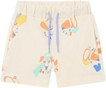 Mayoral Broek 1243 Bermuda punto estampada Crudo