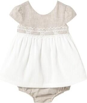 Mayoral Jurk 1857 Conjunto ceremonia Crudo