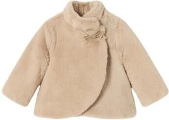 Mayoral tel 2477 ABRIGO PELO BEBE Beige