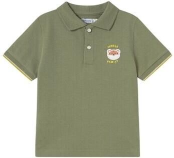 Mayoral Overhemd Lange Mouw 1108 Polo algodón Verde
