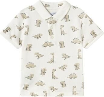 Mayoral Overhemd Lange Mouw 1109 Polo estampado Crudo