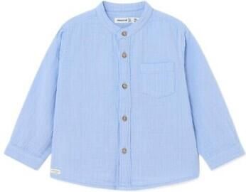 Mayoral Overhemd Lange Mouw 1114 Camisa Celeste