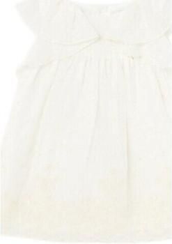 Mayoral Setjes 1907 Vestido bordado Crudo