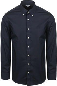 Mcgregor Overhemd Lange Mouw Overhemd Poplin Navy