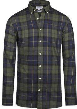 Mcgregor Overhemd Lange Mouw Overhemd Ruit Groen Blauw