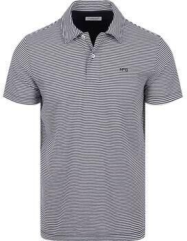 Mcgregor Polo Shirt Korte Mouw Jersey Polo Stripe Navy
