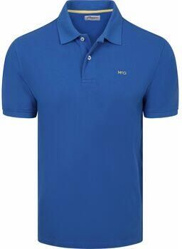 Mcgregor Polo Shirt Korte Mouw Piqué Polo Kobalt Blauw