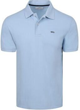 Mcgregor Polo Shirt Korte Mouw Piqué Polo Lichtblauw