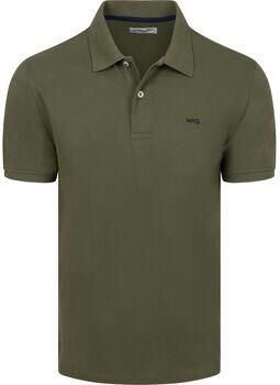 Mcgregor Polo Shirt Korte Mouw Piqué Polo Olijf